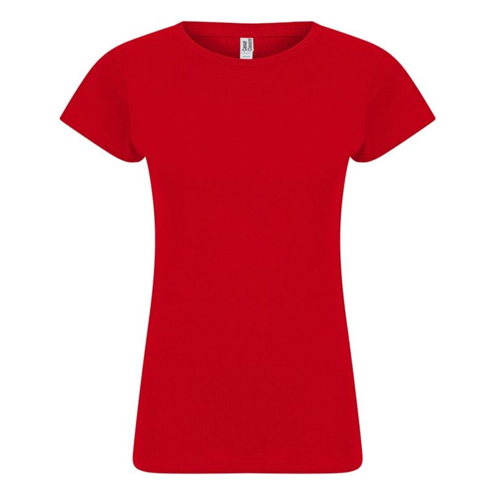 Casual Classic Womens/Ladies T-Shirt / Red